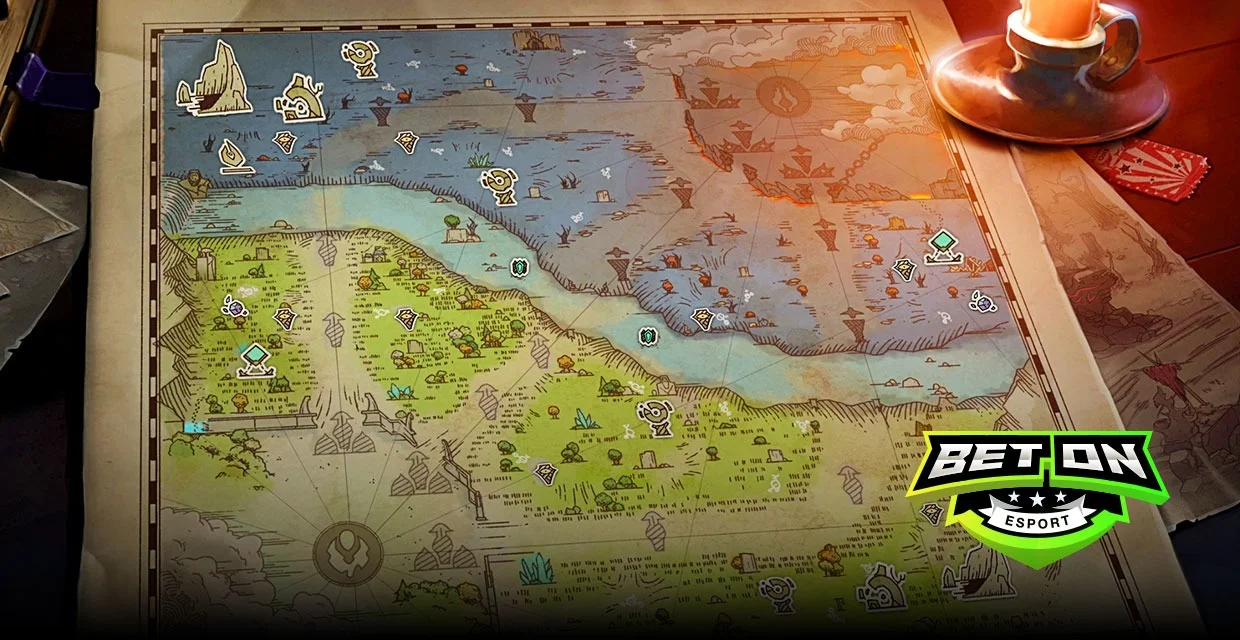 Dota 2 map